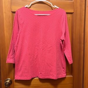 Woman’s Talbots 3/4 quarter sleeve tunic top